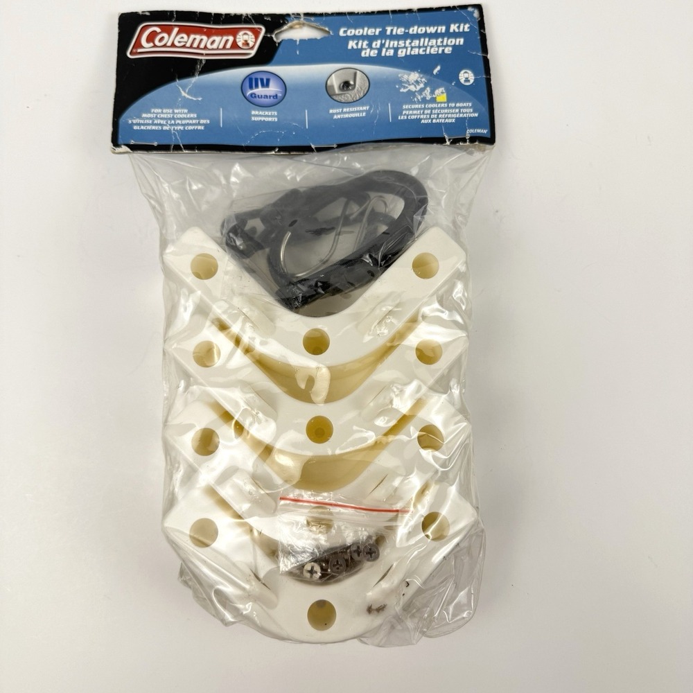 Coleman Cooler Tie-down Kit 702-220T Boat Mount Chest Cooler